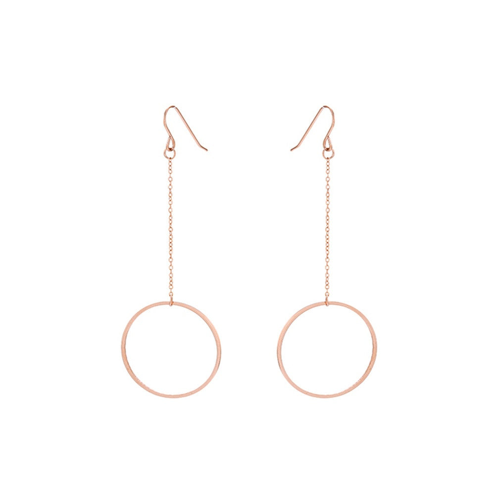 AMORETTO MILANO Ohrhänger "DUBIO" Rose-Gold AM0212