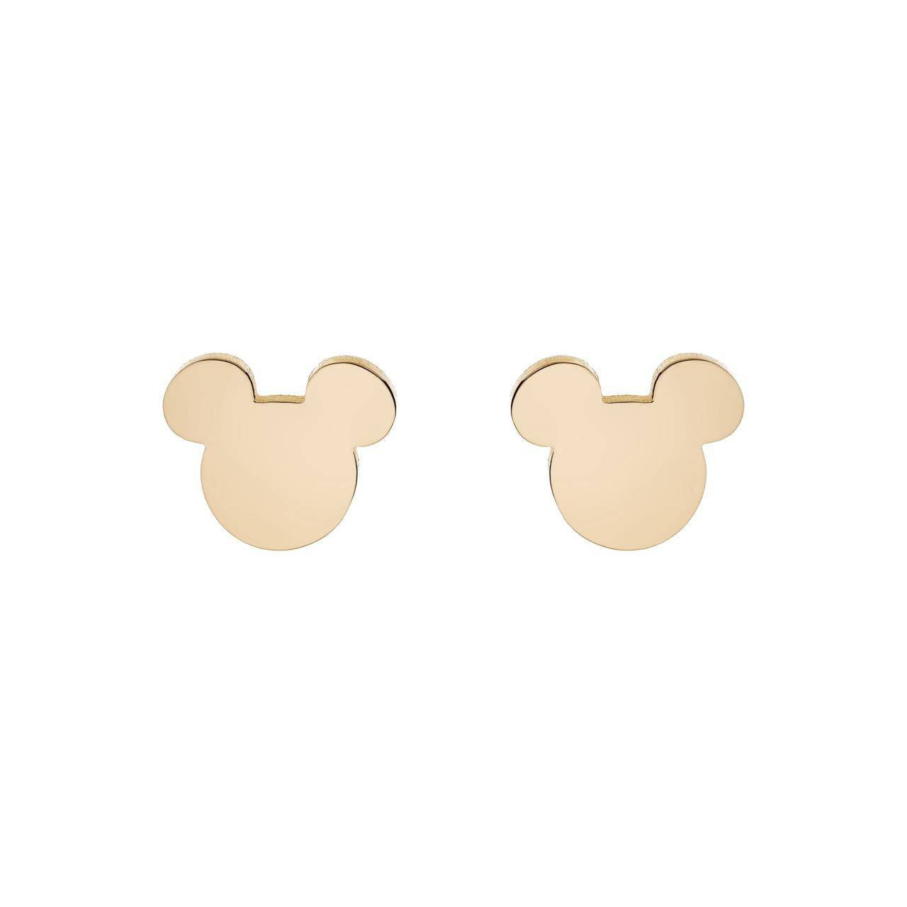 DISNEY Ohrringe MICKEY MOUSE Edelstahl Gold