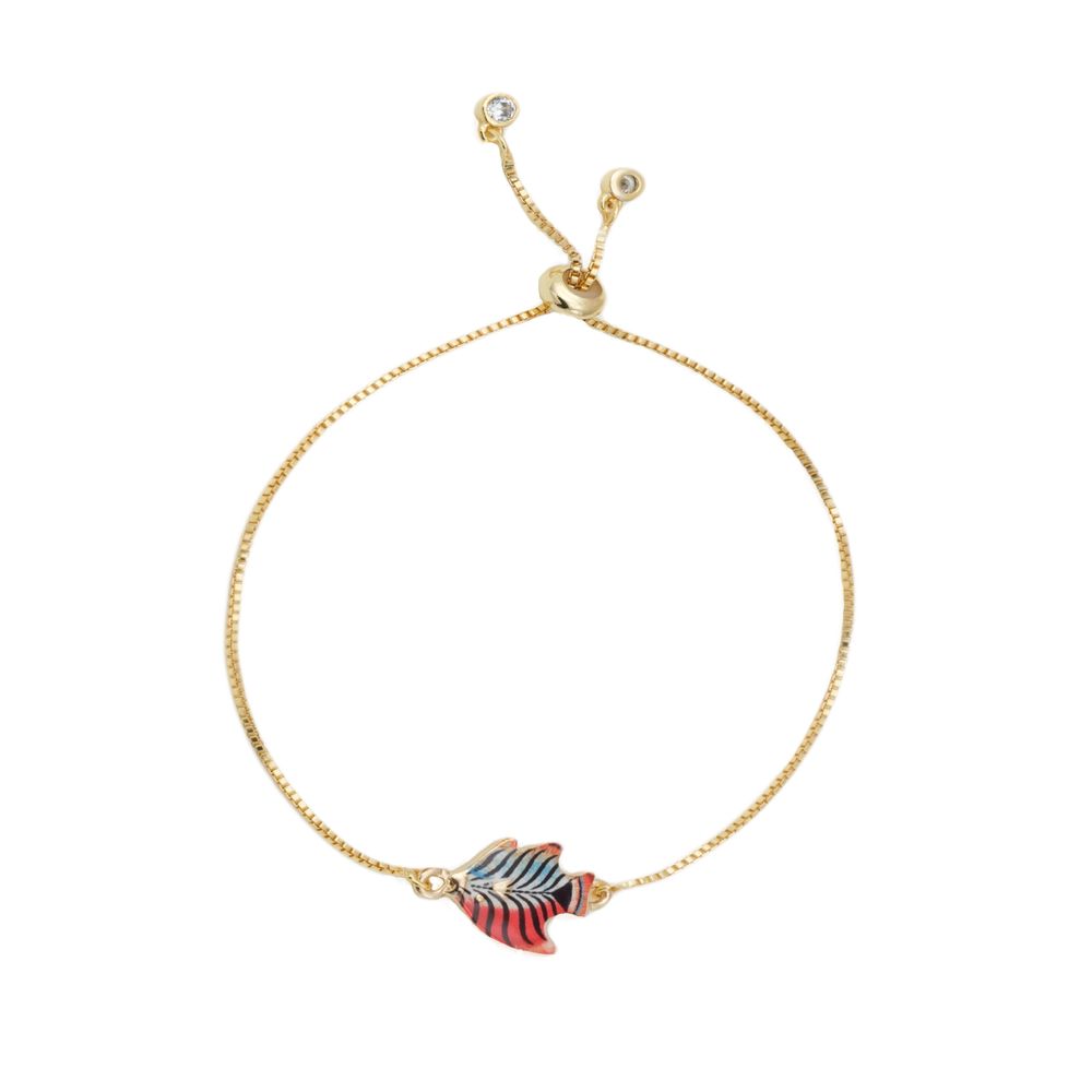 AMORETTO MILANO Armband "PESCE" Fisch Gold AMF992