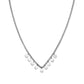 ROSEFIELD Kette TOC Necklace Multi micro coins Baxter Silver JTNMS-J445