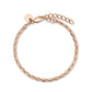 ROSEFIELD Armband TOC Bracelet Roset vintage chain 2.60mm Rose Gold JTBRRG-J435