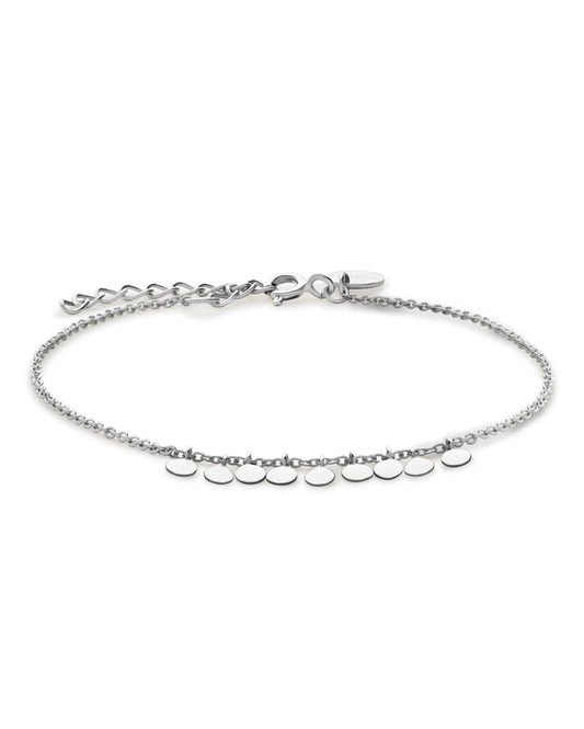 ROSEFIELD Bracelet Multi micro coins Baxter Silver JTBMS-J434