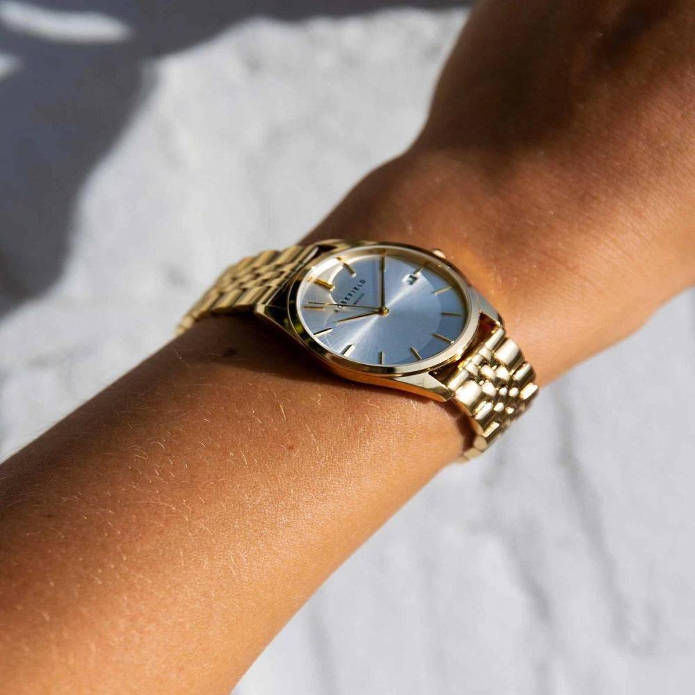 ROSEFIELD Damenuhr  Ace Silber Gold   ACSG-A03