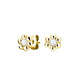 ROSEFIELD Stud Earrings Daisy Flower Gold JEDFG-J670