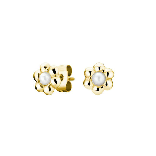 ROSEFIELD Stud Earrings Daisy Flower Gold JEDFG-J670