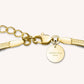 ROSEFIELD Halskette Doppel-Snake Duo Tone Silber + Gold