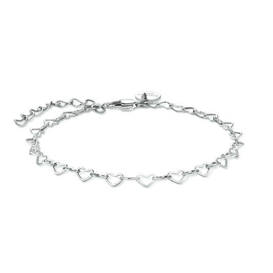 ROSEFIELD Armband Herzen Chain Silver JBHCS-J683
