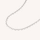 ROSEFIELD Halskette Herzen Chain Silver