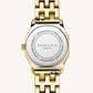 ROSEFIELD Women's Watch Gemme White Steel Gold GWGSG-G02