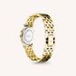 ROSEFIELD Women's Watch Gemme White Steel Gold GWGSG-G02