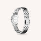 ROSEFIELD Women's Watch Gemme White Steel Silver GWSSS-G04