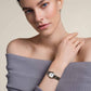 ROSEFIELD Women's Watch Gemme White Steel Gold GWGSG-G02