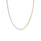 ROSEFIELD Halskette Bicolor Swirl Necklace Gold Silber Edelstahl