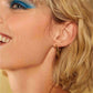 ROSEFIELD Ohrringe Large Oval Hoops Gold