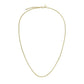 ROSEFIELD Halskette Flat Curb Necklace Gold