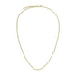 ROSEFIELD Necklace Flat Curb Necklace Gold JNFCG-J622