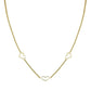 ROSEFIELD Necklace Triple Heart Necklace Gold JNTHG-J535