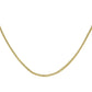 ROSEFIELD Halskette Flat Curb Necklace Gold