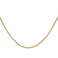 ROSEFIELD Necklace Flat Curb Necklace Gold JNFCG-J622