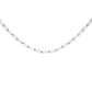 ROSEFIELD Halskette Rectangle Chain Necklace Silver