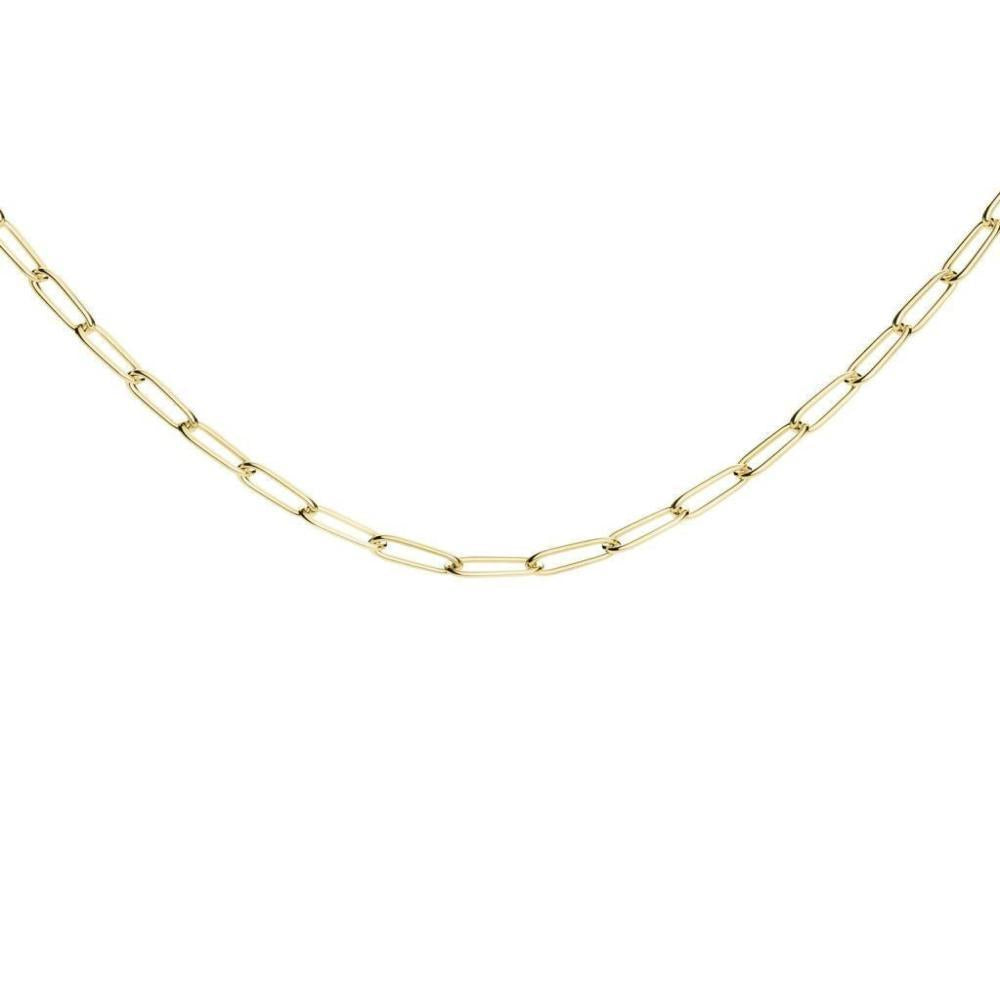 ROSEFIELD Halskette Rectangle Chain Necklace Gold
