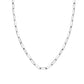 ROSEFIELD Necklace Hammered Chain Necklace Silver JNHCS-J629