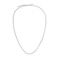 ROSEFIELD Necklace Flat Curb Necklace Silver JNFCS-J623