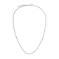 ROSEFIELD Halskette Flat Curb Necklace Silver