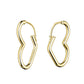 ROSEFIELD Ohrringe Heart Hoops Gold JEHHG-J579