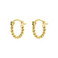 ROSEFIELD Ohrringe Twisted Hoops Gold