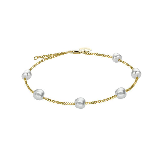 ROSEFIELD Armband Multi Pearl Bracelet Gold
