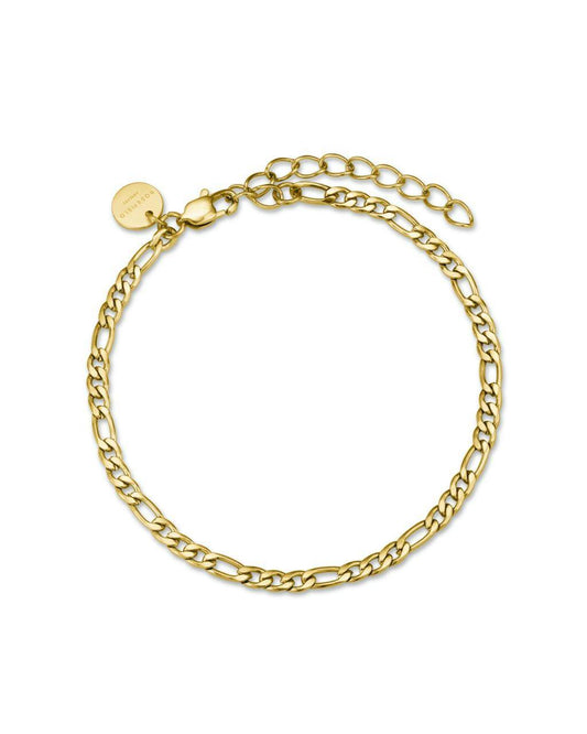 ROSEFIELD Armband  Figaro Chain Bracelet Gold