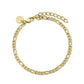 ROSEFIELD Bracelet Figaro Chain Bracelet Gold JBFCG-J532