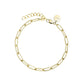 ROSEFIELD Bracelet Rectangle Chain Bracelet Gold JBRCG-J561