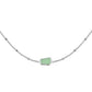 ROSEFIELD Necklace Organic Gemstone Jade Silver JNOGS-J659