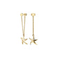 ROSEFIELD Damen Ohrringe Seestern Gold JESTG-J824