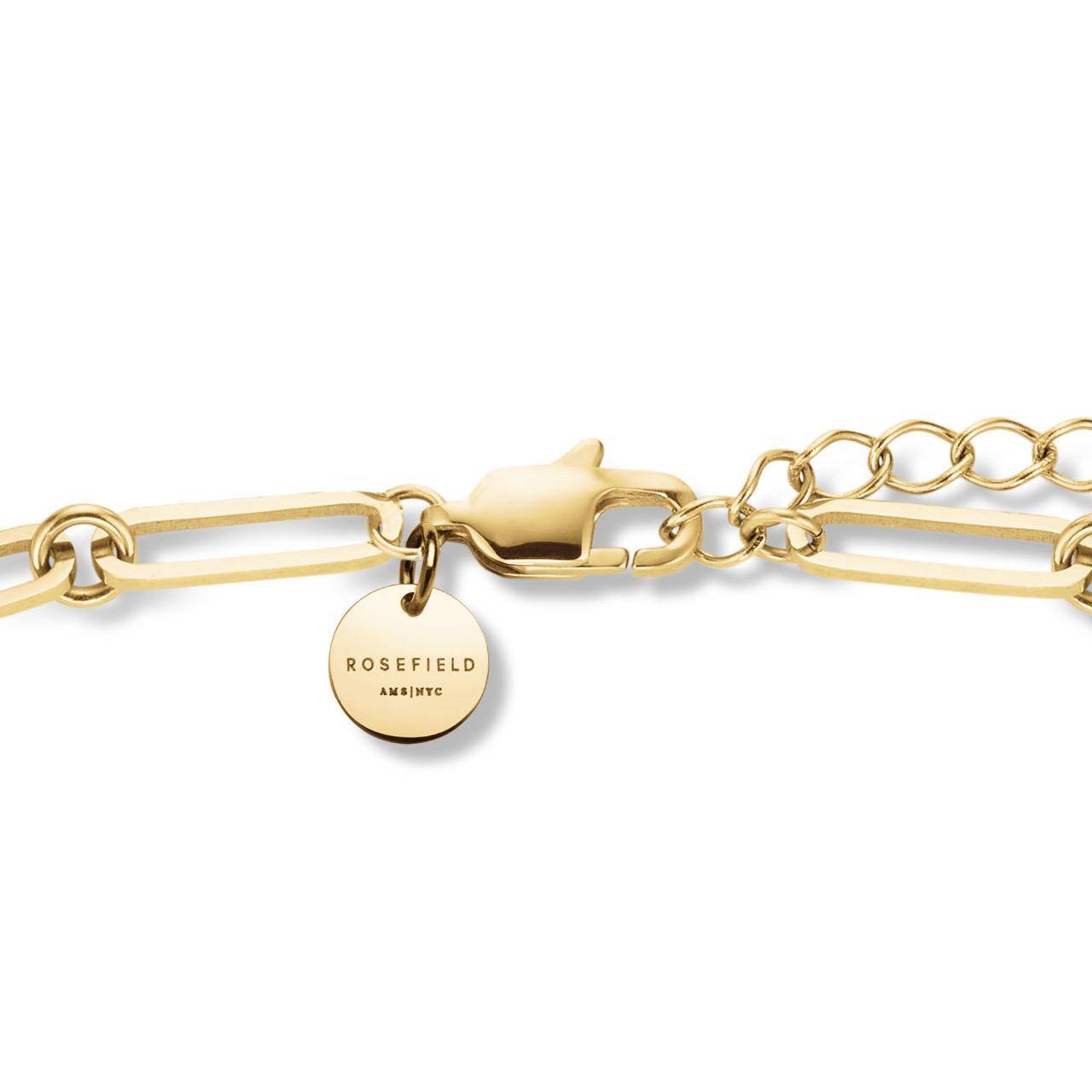 ROSEFIELD Damen Armband Sundial Muschel Gold