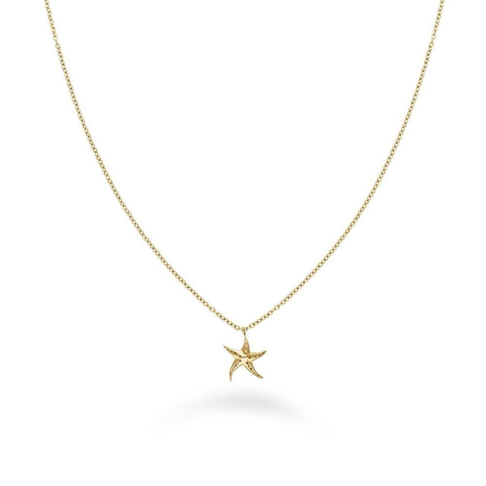 ROSEFIELD Damen Halskette Seestern Gold
