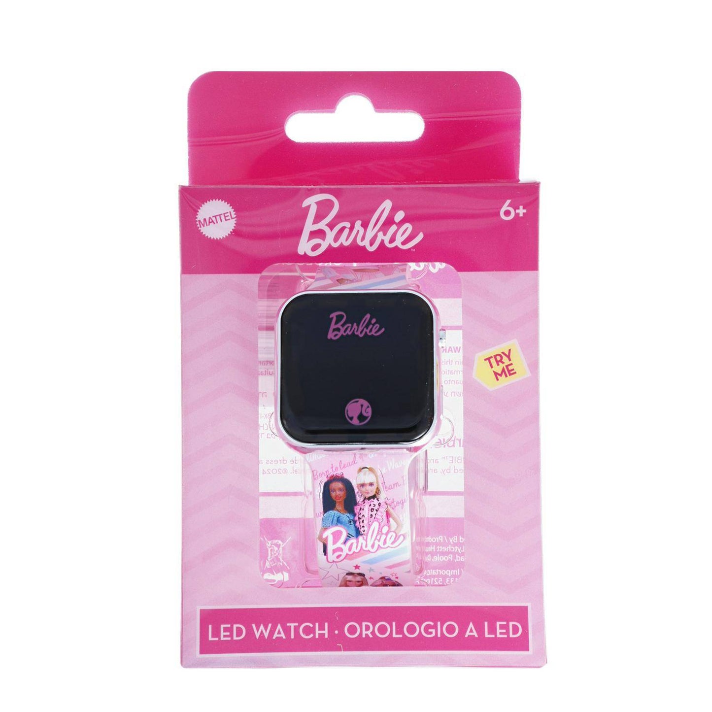 BARBIE KINDERUHR-LED Rosa BAB4070