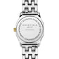 ROSEFIELD Damenuhr Gemme Weiß Bicolor Silber Gold GWSSS-G03