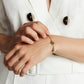 ROSEFIELD Bracelet Shell with Pearl Gold JSPBRG-J163