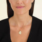ROSEFIELD Necklace Shell with Pearl Balls Gold JSPNG-J159