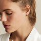 ROSEFIELD earrings single stud shell look gold JSSEG-J167