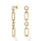 ROSEFIELD Ohrringe Octagon Gold JEOSG-J902