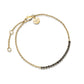 ROSEFIELD Armband Tennis Graphite Gold JBTGG-J909
