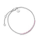 ROSEFIELD Armband Tennis Rosa Silber JBTRS-J911