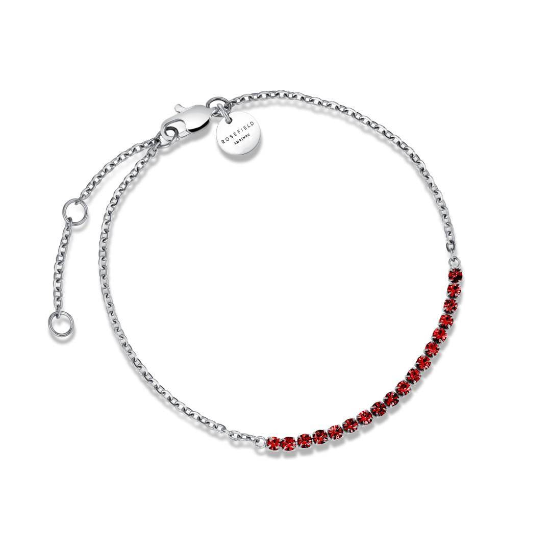 ROSEFIELD Armband Tennis Siam Silber JBTSS-J913