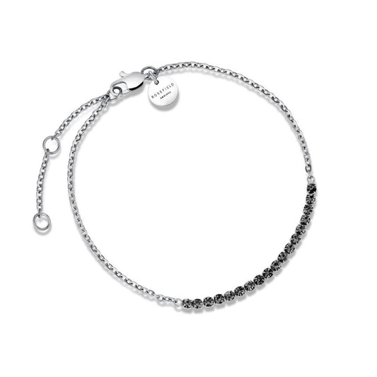 ROSEFIELD Armband Tennis Graphite Silber JBTGS-J915