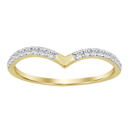 MONA GOLD 14K Brilliant Ring 0,14ct 18Pu. MIN0166