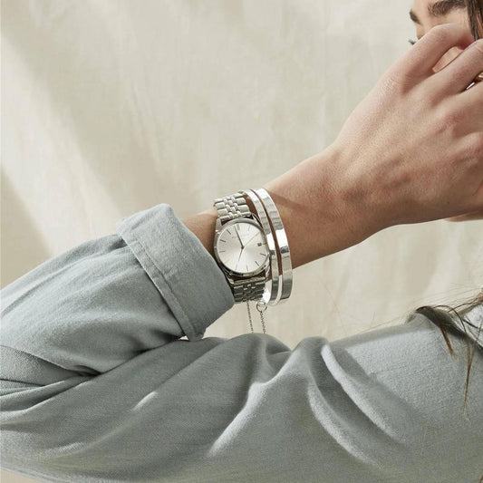 ROSEFIELD Women's Watch The Ace Silver Sunray Silver ACSS-A04